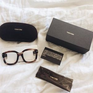 🚫SOLD🚫 Tom Ford Oversized Transparent Glasses