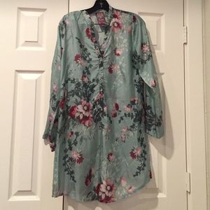 Johnny Was silk tunic or dress