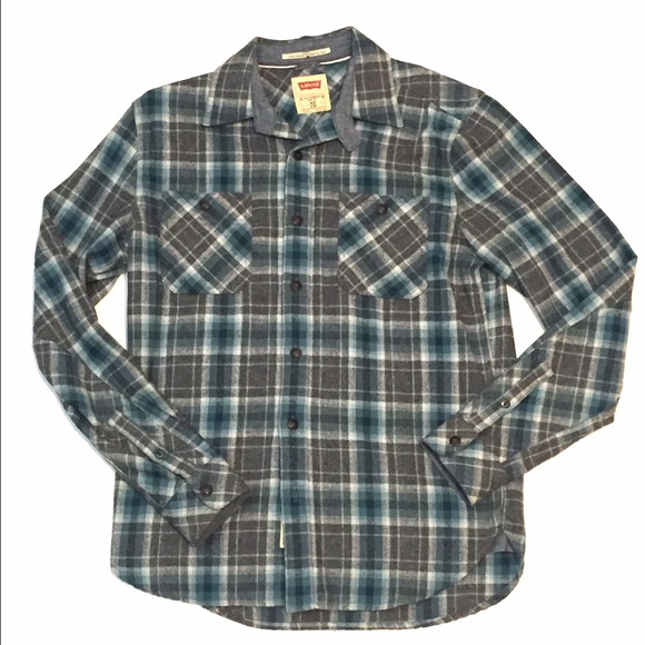 Levis Flannel Long sleeve shirt