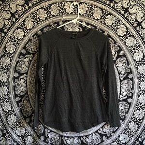 Forever 21 Gray Long Sleeve Top