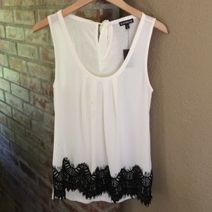 Express sleeveless blouse