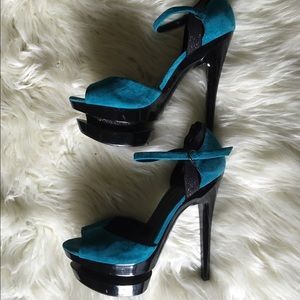 Jessica Simpson Casper Emerald heels