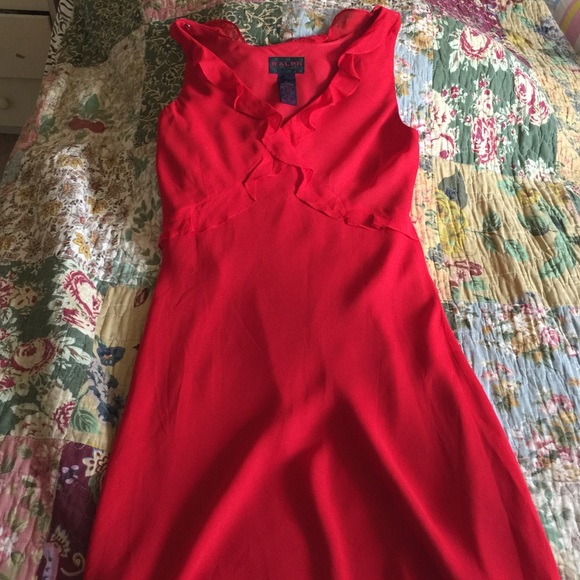 Red Ralph Lauren Dress