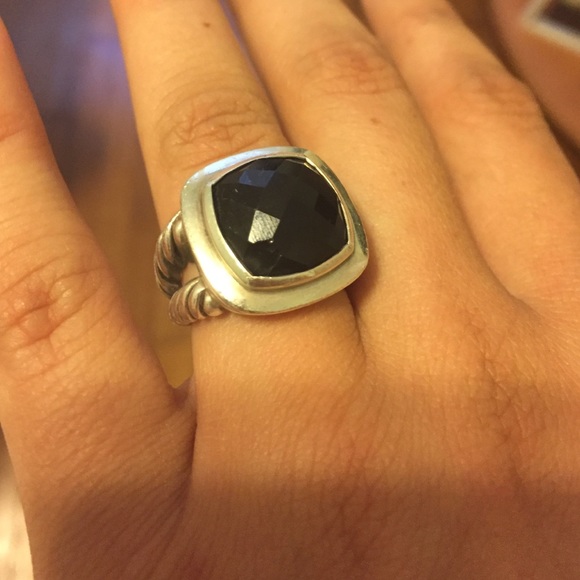 RESERVED FOR TRACY-David Yurman Onyx Ring