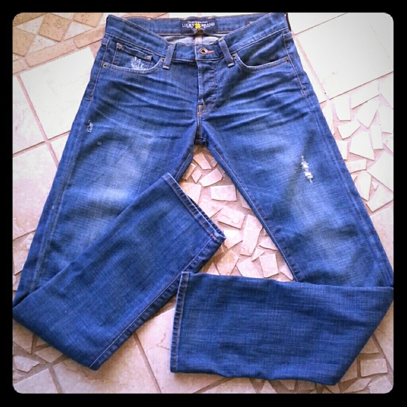 Lucky Brand Button Fly Staight Leg