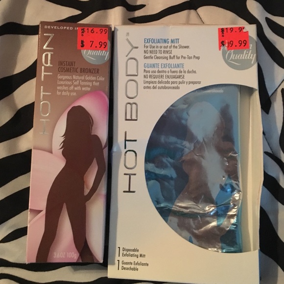 Hot tan/Hot body from ulta