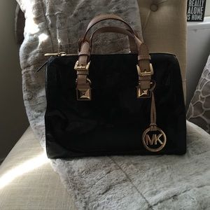 Michael kors black handbag.