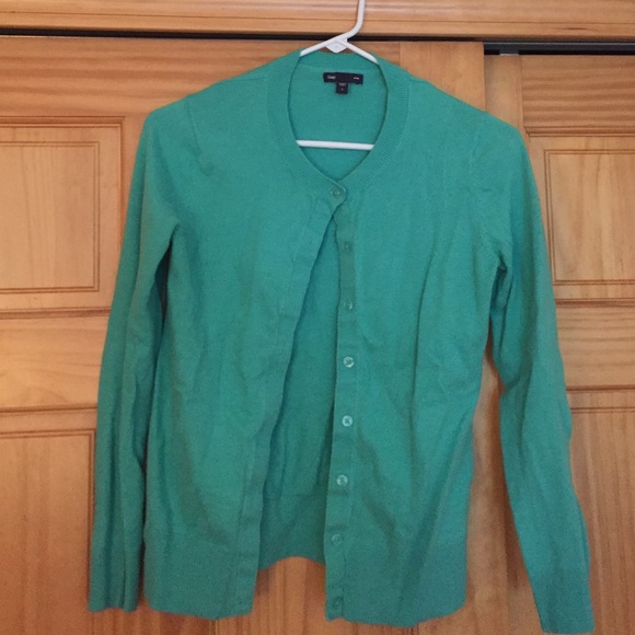 GAP Sweaters Mint Green Gap Cardigan Poshmark