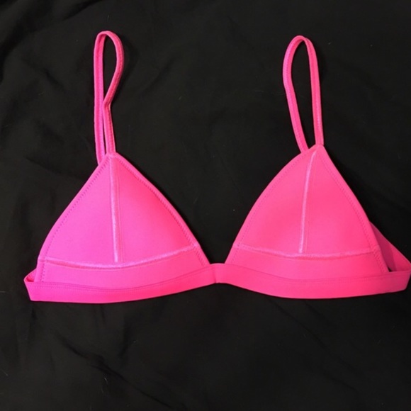 Pink TRIANGL top size large