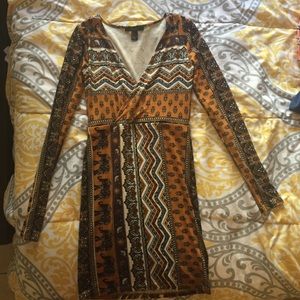 Printed dress