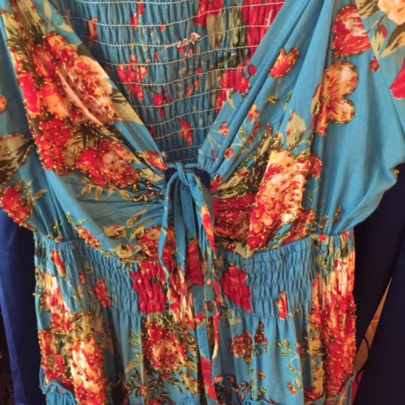 Hand beaded dress - Picture 2 of 3