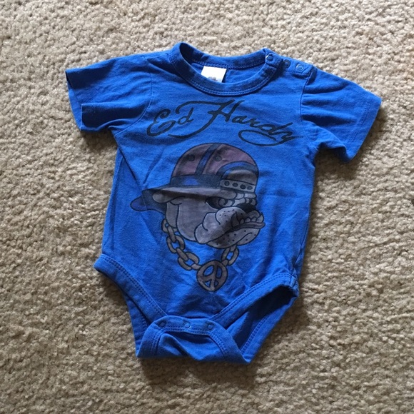 Ed Hardy onesie