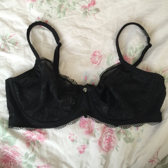 ‼️FINAL PRICE‼️NWT Black Lace VS Bra