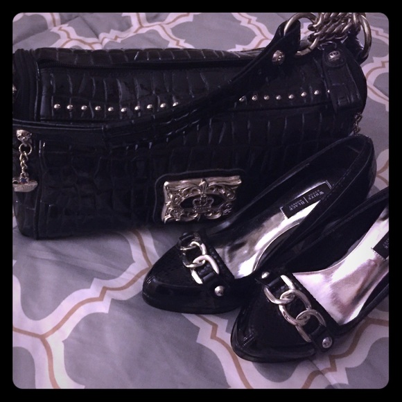 Kathy Zeeland medium size studded bag