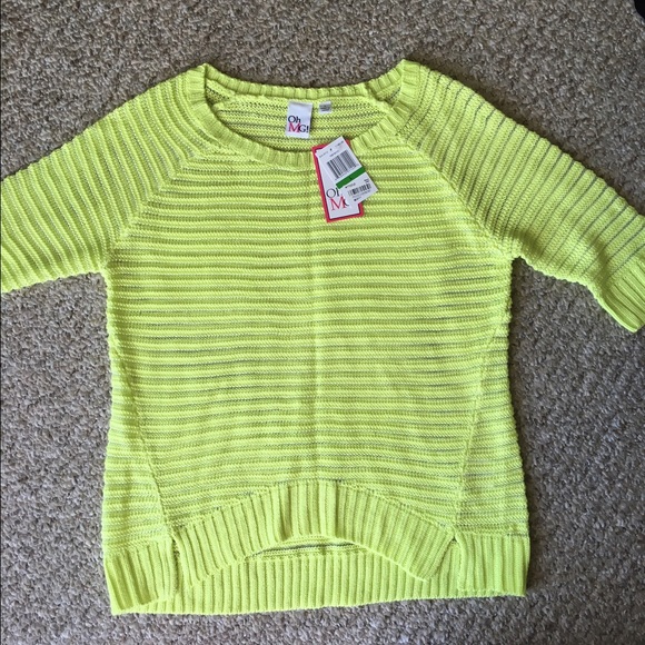 Cute lemon color sweater