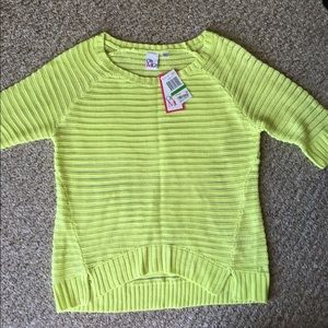 Cute lemon color sweater