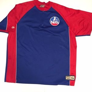 Majestic New Jersey Nets Warm up