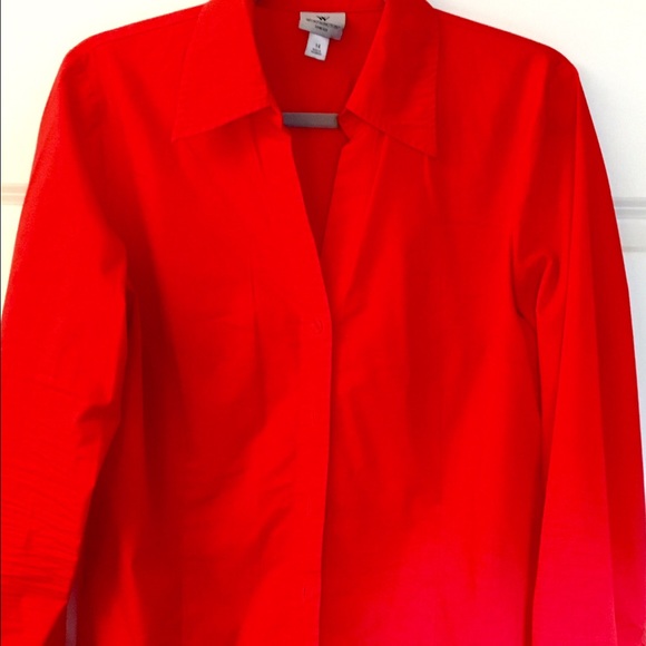 A beautiful bright red collar shirt! - Picture 1 of 1