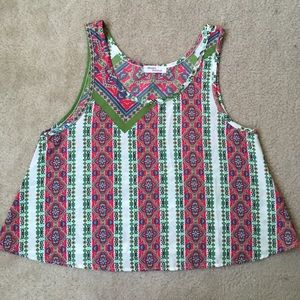 Multicolored Crop Top - Medium