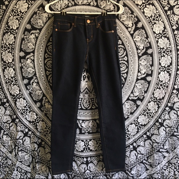 Forever 21 Dark Wash High Waisted Skinny Jeans - Picture 1 of 4