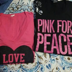 Victoria's Secret shirts $8