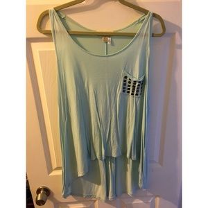 Forever 21 tank high lo tank top
