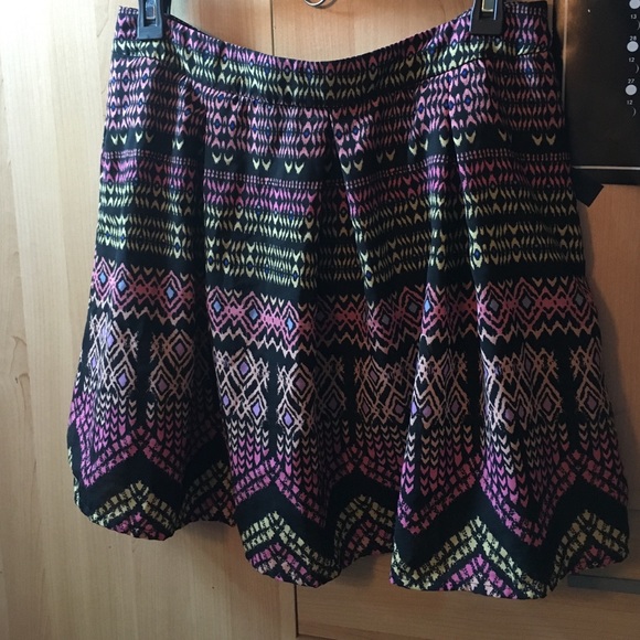 Colorful pleated Skirt