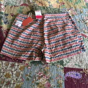 Stripe Printed Shorts from Tulle