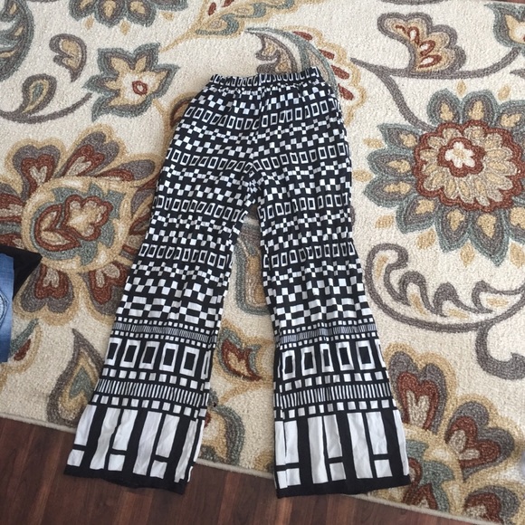 Flare pants.