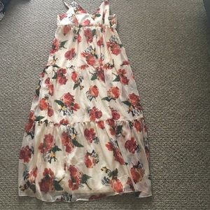 NWOT floral boho maxi dress