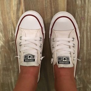 White Bella Converse