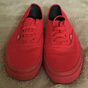 Red Vans
