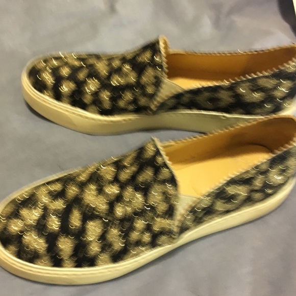 Stuart Weitzman nuggets metallic galaxy sneakers