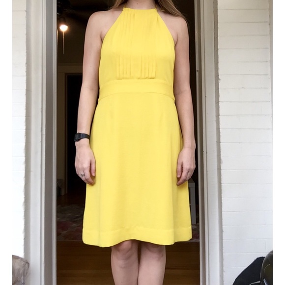 Banana Republic Yellow Dress