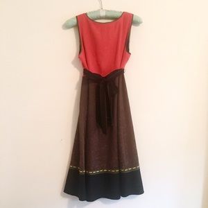 Anthropologie dress in 100% silk