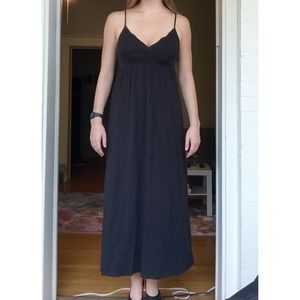 Victoria's Secret Black Maxi Dress