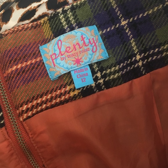 Anthropologie Gingham skirt - Picture 3 of 4