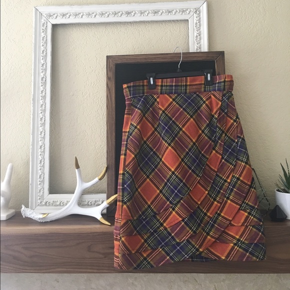 Anthropologie Gingham skirt - Picture 4 of 4