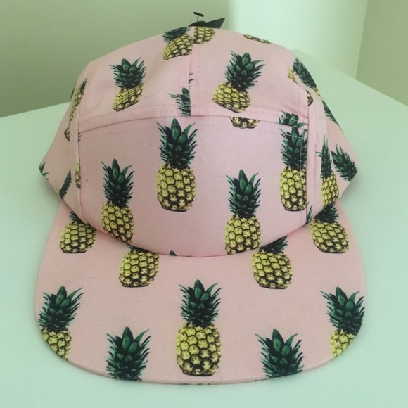 Forever 21 Accessories - Pink Pineapple hat🍍