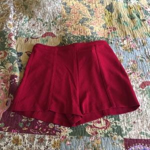 Red Shorts from Forever 21