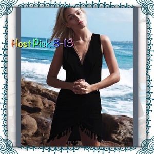 ✨Host Pick✨ Black Beach Dress/Swim Cover