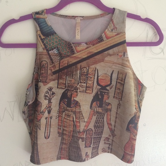 Egyptian Crop Top
