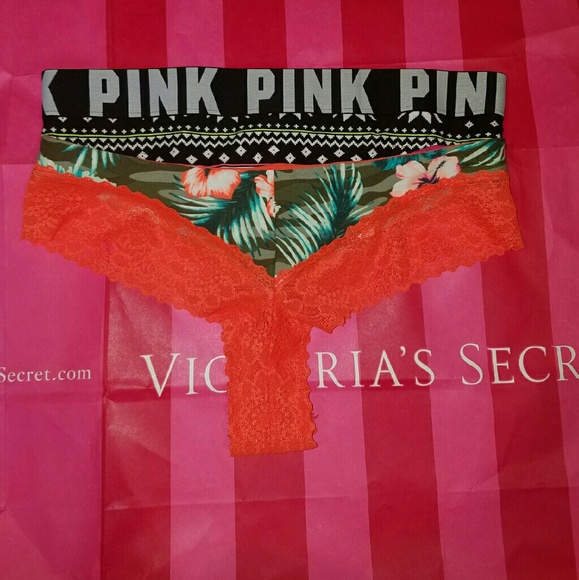 Lot of 2 VS PINK Thong & Low Rise Bikini - Picture 2 of 2
