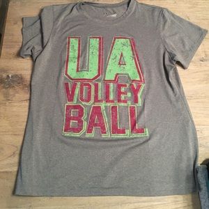 Under Armour dry fit volleyball tee