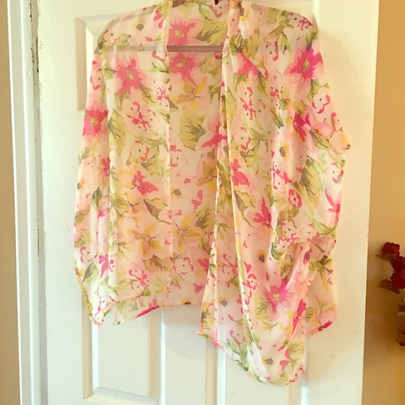 Floral kimono