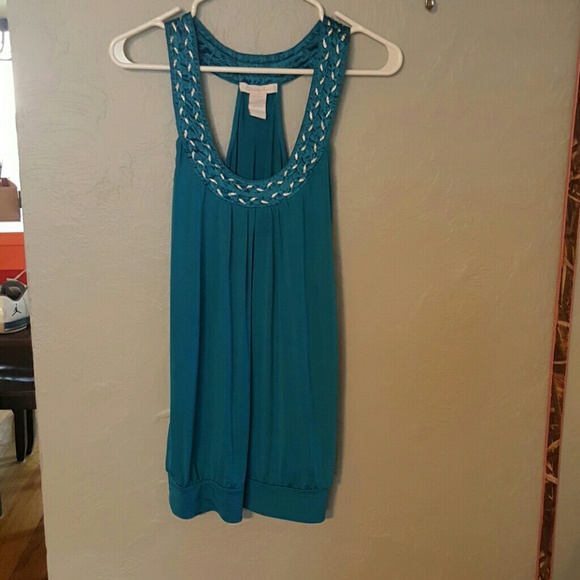 Blue tank