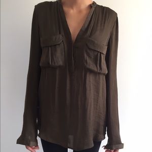 Zara Long sleeve blouse