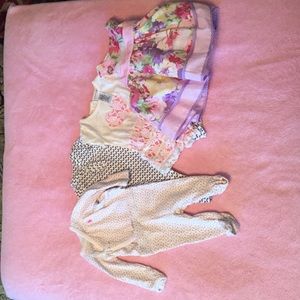 Infant baby girl bundle