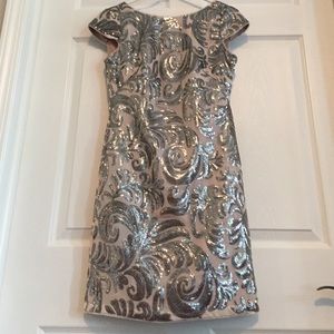 Blush sequence dress