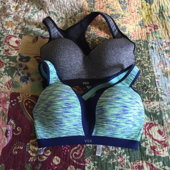 Two Victoria Secret Sports Bras at 32DD